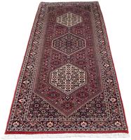 Morgenland Hochflor-Läufer Bidjar Medaillon 208 x 74 cm, rechteckig, 1,5 mm Höhe, Unikat mit Zertifikat
