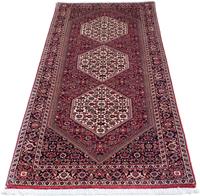 Morgenland Hochflor-Läufer Bidjar Medaillon 211 x 77 cm, rechteckig, 1 mm Höhe, Unikat mit Zertifikat