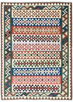 Morgenland Hochflor-Läufer Bidjar Geometrisch Rosso 195 x 75 cm, rechteckig, 1,5 mm Höhe, Unikat mit Zertifikat