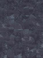 Infloor Tapijttegel Velours steen-look leisteen grijs 14 stuks, 4 m², 25 x 100 cm, zelfklevend, geschikt voor stoelwieltjes (14 stuks)