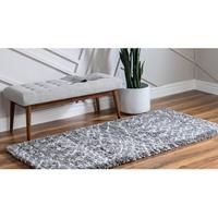 Myflair Möbel & Accessoires Hochflor-Läufer Temara Shag, rechteckig, 51 mm Höhe, Teppich-Läufer, gewebt, Scandi Design, ideal im Flur & Schlafzimmer