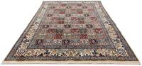 Morgenland Hochflor-Läufer Belutsch Figurativ Blu scuro 200 x 107 cm, rechteckig, 0,8 mm Höhe, Unikat mit Zertifikat
