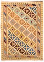 Morgenland Hochflor-Läufer Bidjar Stark Gemustert Marrone 213 x 78 cm, rechteckig, 1,5 mm Höhe, Unikat mit Zertifikat
