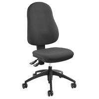 EUROKRAFTPRO Operator-Drehstuhl, Rückenlehnenhöhe 520 mm