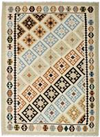 Morgenland Hochflor-Läufer Bidjar Geometrisch Blu 215 x 73 cm, rechteckig, 1,5 mm Höhe, Unikat mit Zertifikat