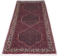 Morgenland Hochflor-Läufer Bidjar Medaillon 210 x 87 cm, rechteckig, 1 mm Höhe, Unikat mit Zertifikat