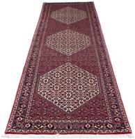 Morgenland Hochflor-Läufer Bidjar Medaillon 245 x 74 cm, rechteckig, 1,5 mm Höhe, Unikat mit Zertifikat