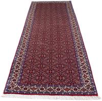 Morgenland Hochflor-Läufer Bidjar Medaillon 240 x 70 cm, rechteckig, 1,5 mm Höhe, Unikat mit Zertifikat