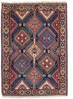 Morgenland Hochflor-Läufer Abadeh Medaillon Rosso chiaro 198 x 72 cm, rechteckig, 1 mm Höhe, Handgeknüpft