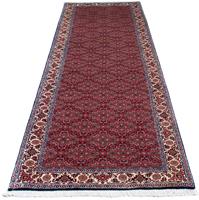 Morgenland Hochflor-Läufer Bidjar Medaillon 264 x 72 cm, rechteckig, 1,5 mm Höhe, Unikat mit Zertifikat