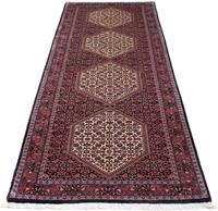 Morgenland Hochflor-Läufer Bidjar Stark Gemustert 298 x 73 cm, rechteckig, 1,5 mm Höhe, Unikat mit Zertifikat