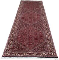 Morgenland Hochflor-Läufer Bidjar Medaillon 289 x 83 cm, rechteckig, 1,5 mm Höhe, Unikat mit Zertifikat