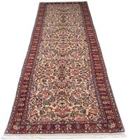 Morgenland Hochflor-Läufer Bidjar Medaillon 300 x 82 cm, rechteckig, 1,5 mm Höhe, Unikat mit Zertifikat