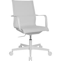 Topstar Kantoordraaistoel SITNESS LIFE 40, met armleuningen en SITNESS-scharnier, wit