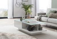 Salontafel 120x60x36 cm wit