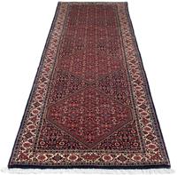 Morgenland Hochflor-Läufer Bidjar Medaillon 317 x 85 cm, rechteckig, 1,5 mm Höhe, Unikat mit Zertifikat