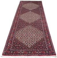 Morgenland Hochflor-Läufer Bidjar Medaillon 299 x 93 cm, rechteckig, 1,5 mm Höhe, Unikat mit Zertifikat