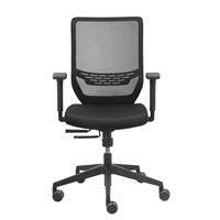 Trendoffice Bureaustoel mesh per 9242 SY 1 Zwart