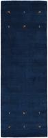 carpetfine Loper Gabbeh uni zuivere wol, met de hand geweven, gabbeh diermotief