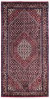 Morgenland Hochflor-Läufer Hamadan Medaillon 298 x 66 cm, rechteckig, 1 mm Höhe, Handgeknüpft