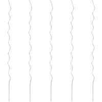 VIDAXL Plantenstok spiraal 170 cm gegalvaniseerd staal 5 st