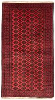 Morgenland Hochflor-Läufer Belutsch Durchgemustert Rosso 205 x 112 cm, rechteckig, 0,8 mm Höhe, Handgeknüpft