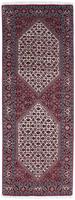 Morgenland Hochflor-Läufer Bidjar Medaillon 186 x 74 cm, rechteckig, 1 mm Höhe, Unikat mit Zertifikat
