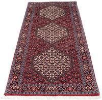Morgenland Hochflor-Läufer Bidjar Stark Gemustert 194 x 72 cm, rechteckig, 1,5 mm Höhe, Unikat mit Zertifikat