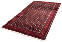 Morgenland Hochflor-Läufer Belutsch Durchgemustert Rosso scuro 210 x 114 cm, rechteckig, 0,8 mm Höhe, Handgeknüpft