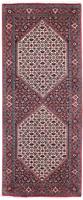Morgenland Hochflor-Läufer Bidjar Medaillon 200 x 75 cm, rechteckig, 1,5 mm Höhe, Unikat mit Zertifikat