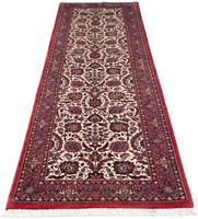 Morgenland Hochflor-Läufer Bidjar Medaillon 207 x 73 cm, rechteckig, 1,5 mm Höhe, Unikat mit Zertifikat
