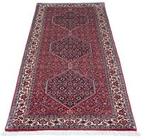 Morgenland Hochflor-Läufer Bidjar Medaillon 197 x 74 cm, rechteckig, 1,5 mm Höhe, Unikat mit Zertifikat