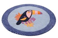 Esprit Vloerkleed voor de kinderkamer E-Toucan bijzonder zachte, motief toekan