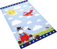 Babyglück Kinderteppich » 710-11«, , rechteckig, Höhe 6 mm, Stoff Druck, weiche Mircofaser, Kinderzimmer