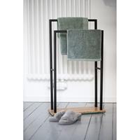 WENKO Handdoekenstandaard Bambusa Bxdxh: 46x80x20 cm