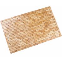 SPETEBO 1.02 Duschmatte 50x80 cm aus Bambus