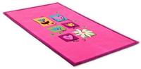 THEKO Kinderteppich »Wunderland«, , rechteckig, Höhe 14 mm, Kurzflor, Motiv Blumen, hochwertiges Acrylgarn, Handgearbeiteter Reliefschnitt (Carving), Kinderzimmer