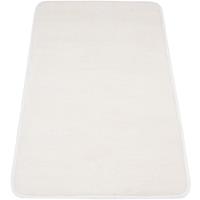 PACO HOME Badezimmerteppich Badematte Badteppich Badvorleger Flauschig Memory Foam 3D 50x80 cm, Creme 3