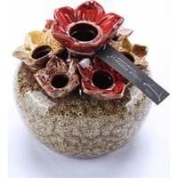 Villa Pottery Groene bloemenvaas Springfield - Vaas Springfield D19xH19