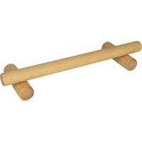 QUVIO Houten wandrek/plank - 30 cm - Bruin