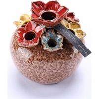 Villa Pottery Roze bloemenvaas Springfield - Vaas Springfield D15,5 x H15,5