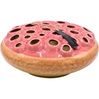 Villa Pottery Roze schaal vaas Coral D34 x H15 - Roze vaas Coral 34 x 34 x 15