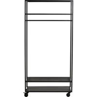 Nordal Denmark Nordal ALTA kledingrek metaal zwart 190 cm