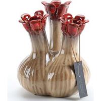 Villa Pottery Nature-Red tuit vaas Quito - Vaas Quito 17x17x20 Hoog