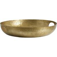 Nordal | LAIKA | schaal / dienblad rond| goud | 10 x Ø51