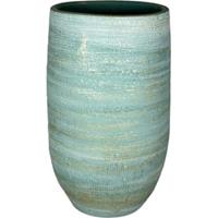 HS Potterie Aqua Blauw/GroeneVaas - Pot Tokio - Aqua Vaas-Pot Tokio D22xH40