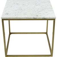 Kick Collection Kick bijzettafel Marble 50x50cm - Wit
