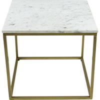 Kick Collection Kick bijzettafel Marble 50x50cm - Wit