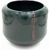 Villa Pottery Donker Groene pot Kopenhagen 21x22 - Donker Groene pot Kopenhagen D21xH22