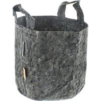 BTT Root Pouch grijs met handvat 10 stuks 16L dia. 28x26 cm